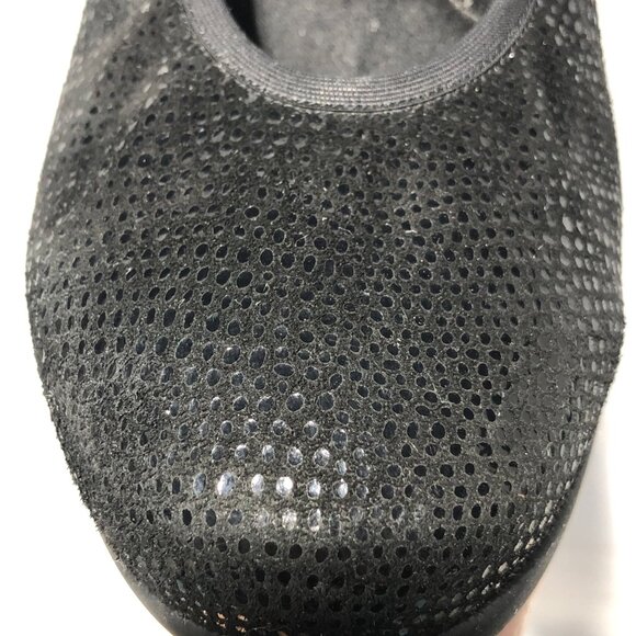 VANELi SPORT WOMEN'S SUEDE SHIMMERY BLACK PATTERN SLIP ON SHOES COMFORT SIZE 7.5 - Picture 13 of 13